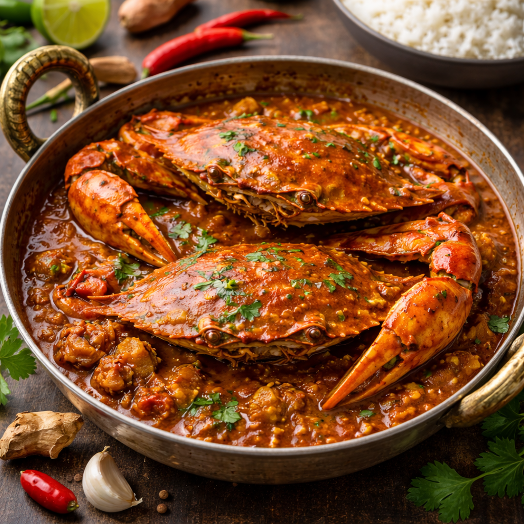 Crab Masala (Medium)