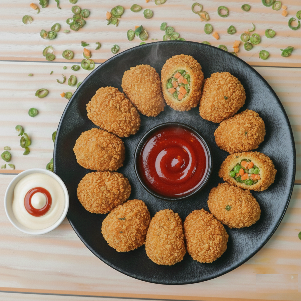 KFC Vegetable Momos (14 Pcs)