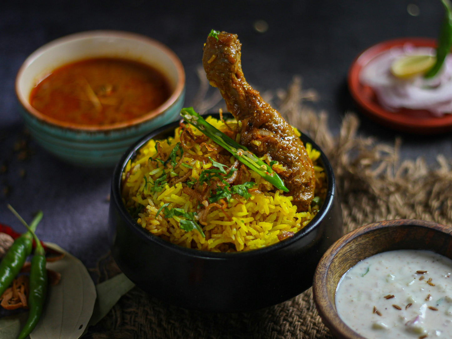 Chicken biriyani