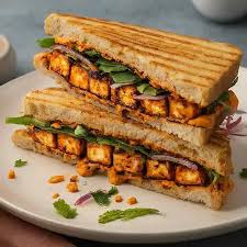 Grilled Paneer Sandwich