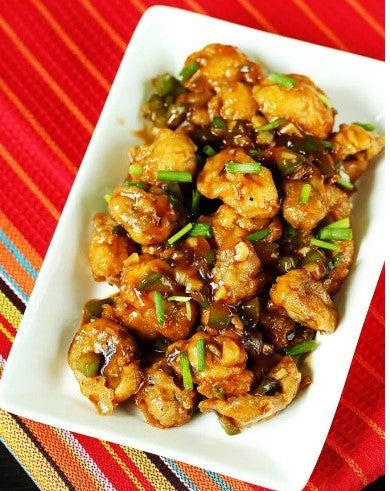 Mushroom Munchurian